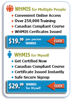 Sign up for WHMIS Certification Online